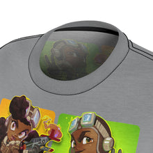 Load image into Gallery viewer, Tuskegee Heirs KIDS (Chibi WOMENS) "Team Squares"