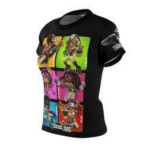 Load image into Gallery viewer, Tuskegee Heirs KIDS (Chibi WOMENS) "Team Squares"