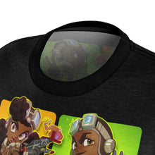 Load image into Gallery viewer, Tuskegee Heirs KIDS (Chibi WOMENS) "Team Squares"
